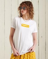 Superdry Dames tshirt Workwear T-shirt met Core-logo