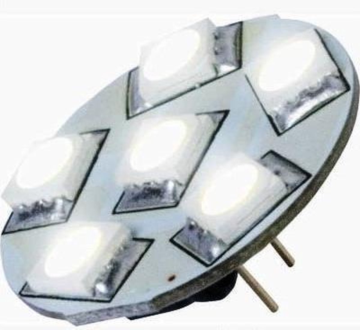 LED SMD vervangingslampjes-9 LED's-2 Watt-G4 fitting