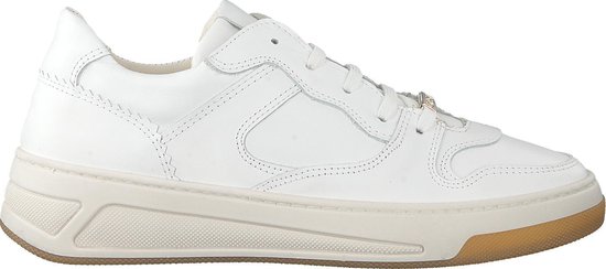 Notre-V J5314b Lage sneakers Leren Sneaker Dames Wit - Schoenen.nl