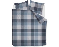 Beddinghouse Dan Dekbedovertrek - Lits-jumeaux - 240x200/220 cm - Blauw