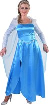 Prinses Elsa kleed | Frozen verkleedkleding dames maat S (36)