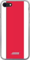 6F hoesje - geschikt voor iPhone 8 - Transparant TPU Case - AFC Ajax #ffffff