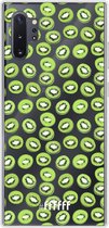 6F hoesje - geschikt voor Samsung Galaxy Note 10 Plus -  Transparant TPU Case - Kiwi's #ffffff