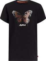 WE Fashion Meisjes T-shirt met embroidery van pailletten