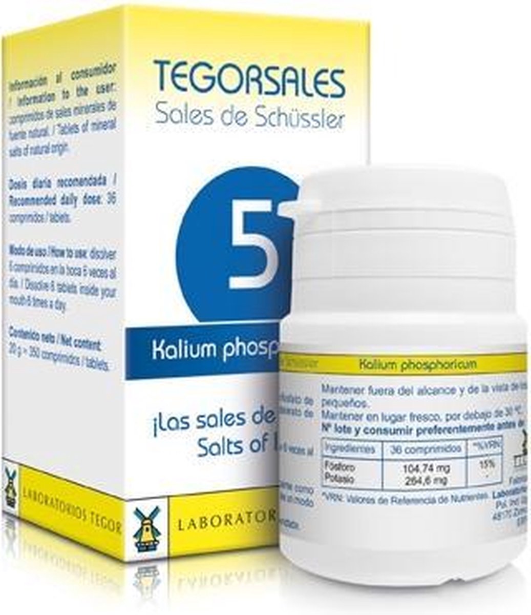 Tegorsales 5 Fosfato De Potasio 350 Comprimidos