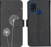 iMoshion Hoesje Geschikt voor Samsung Galaxy M31 Hoesje Met Pasjeshouder - iMoshion Design Softcase Bookcase - Meerkleurig / Dandelion