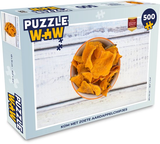 Puzzle Patate douce 500 pièces - Kom avec chips de patate douce | bol.com