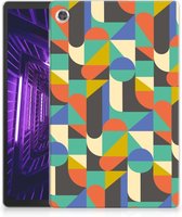 Coque arrière en Siliconen Lenovo Tab M10 Plus Coque Funky Retro avec côtés transparents