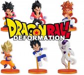 DRAGON BALL Z - Deformation Frieza & GT Fusion - 4,5 cm (Box 10 Pces)