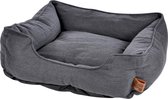 Hondenkussen-Hondenbed-Cosy 65x60cm donker grijs
