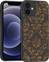 iMoshion Design voor de iPhone 12 Mini hoesje - Grafisch - Luxe Goud