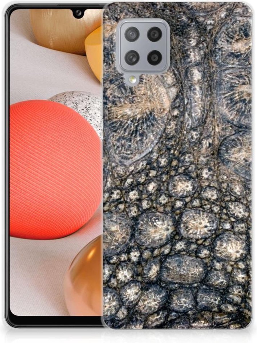 Samsung Galaxy A42 TPU Hoesje Krokodillenprint