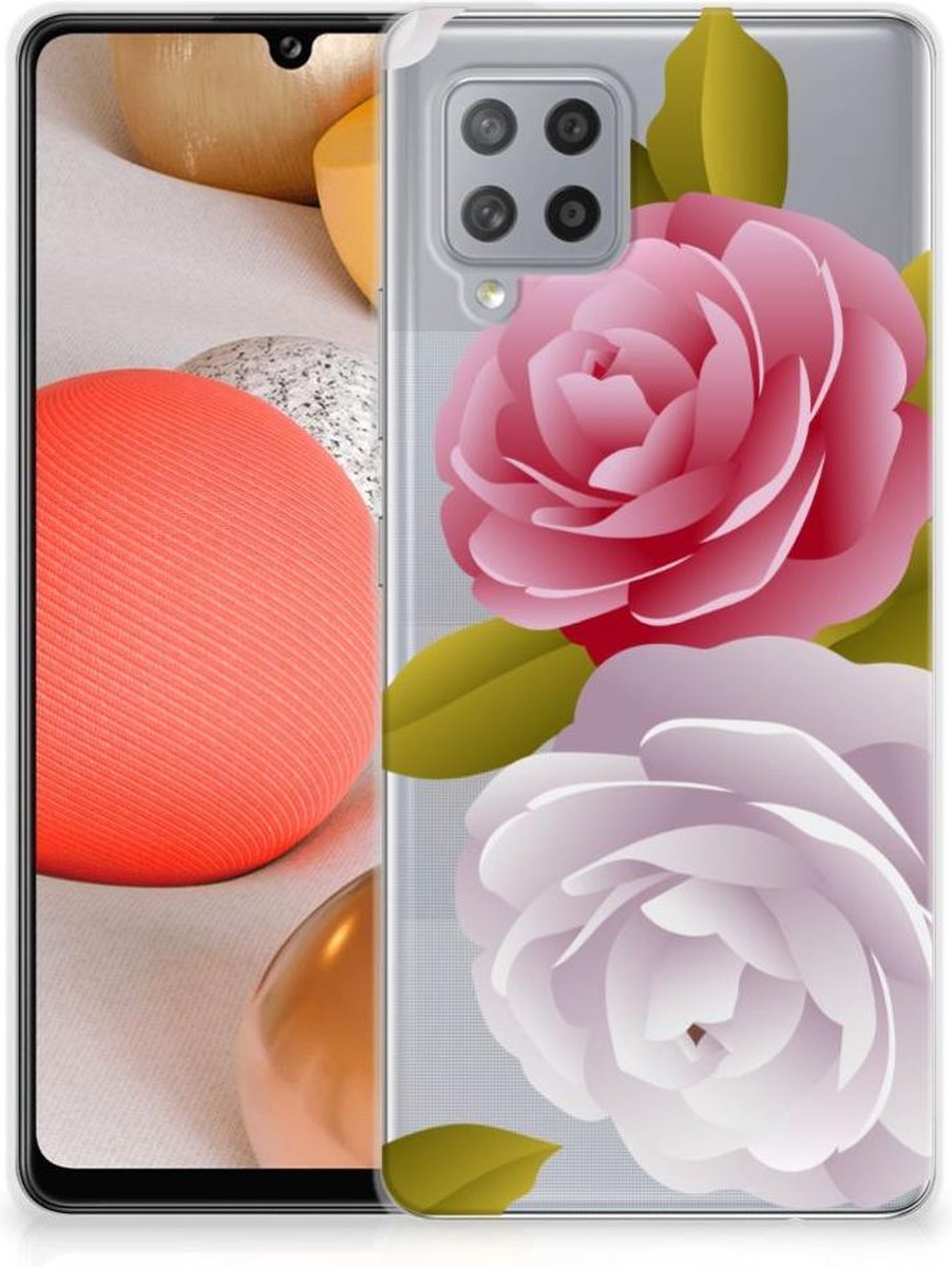 Samsung Galaxy A42 TPU Case Roses