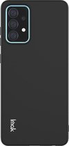 IMAK Slim-Fit TPU Back Cover - Geschikt voor Samsung Galaxy A52 / A52s Hoesje - Zwart