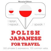 Polski - japoński: W przypadku podróży