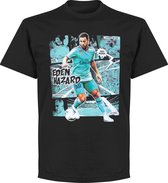 Real Madrid Hazard Comic T-Shirt - Zwart - 5XL