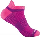 Wrightsock Coolmesh Low Tab - Paars/Roze - 41-45