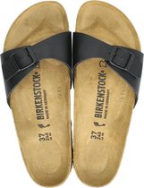 Birkenstock Madrid Dames Slippers Small fit - Black - Maat 42