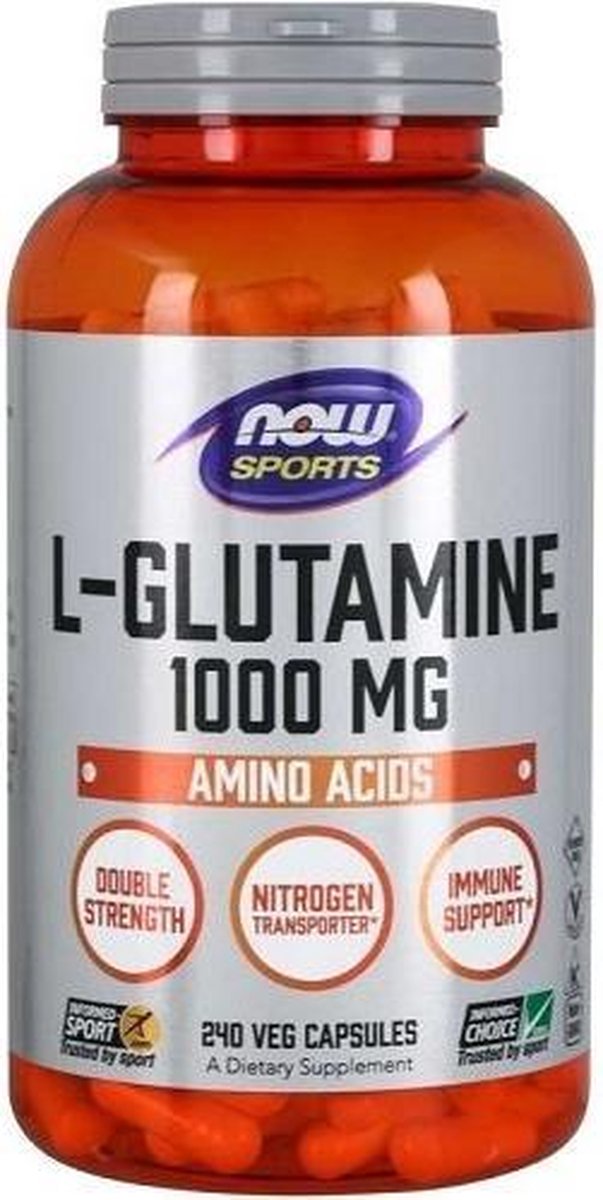 Goedkoopste L-Glutamine 1000mg-240 veggie caps
