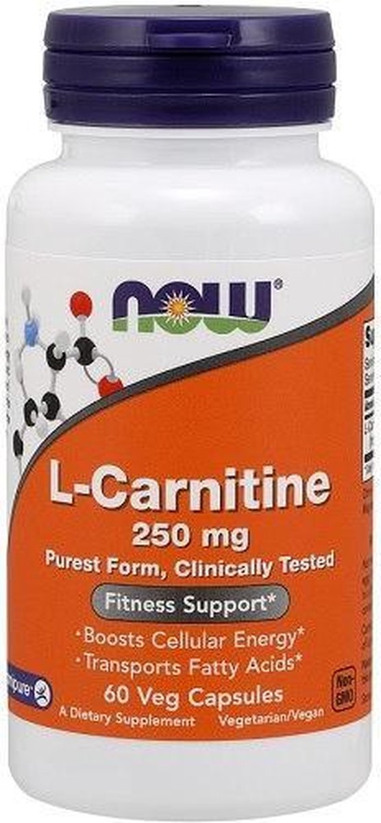 Goedkoopste L-Carnitine Now Foods 60v-caps
