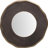 PTMD  dyonne zwart vintage ijzeren spiegel goude