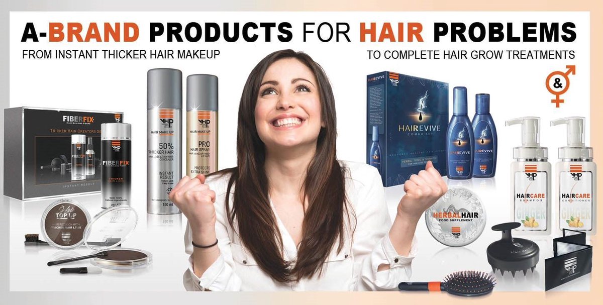 VHP Hair Fiberspray 50ML | Zwart