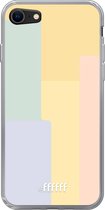 6F hoesje - geschikt voor iPhone 8 - Transparant TPU Case - Springtime Palette #ffffff