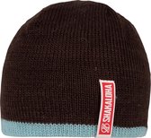 Shakaloha Gebreide Wollen Muts Heren & Dames Beanie Hat van merino wol zonder voering - Buffer Beanie MrnRv ChocoOcn Unisex - One Size Wintermuts