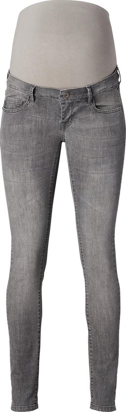 Supermom Jeans Skinny Aged Grey Zwangerschap - Maat 31 | bol.com