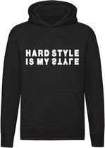 Hardstyle is my style hoodie | sweater | muziek | decibel | defqon |tomorrowland | trui | unisex | capuchon