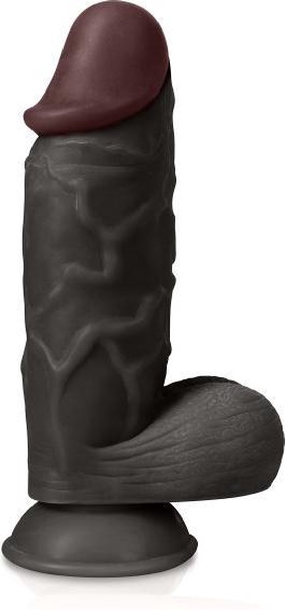 Goedkoopste Captain Red The Strong - Realistische Dildo - 26 x 6.5cm - Zwart