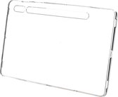 Mobiparts Classic TPU Case Samsung Tab S7 (2020) Doorzichtig Transparant hoesje