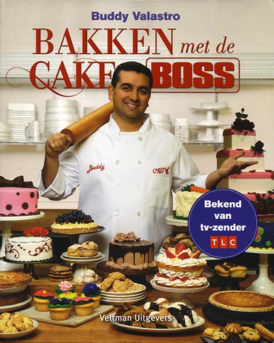 Cover van het boek 'Bakken met de cake boss' van Buddy Valastro