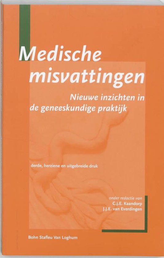 Cover van het boek 'Medische misvattingen / druk 3'