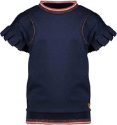 NONO Meisjes sweaters NONO Kiwa sweat top s/sl with bat sleeve Navy Blazer 110