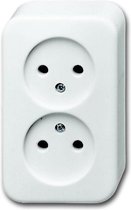 ABB Busch-JaegerOpbouw standaardWandcontactdoos (schakelmateriaal)2144-0-0281