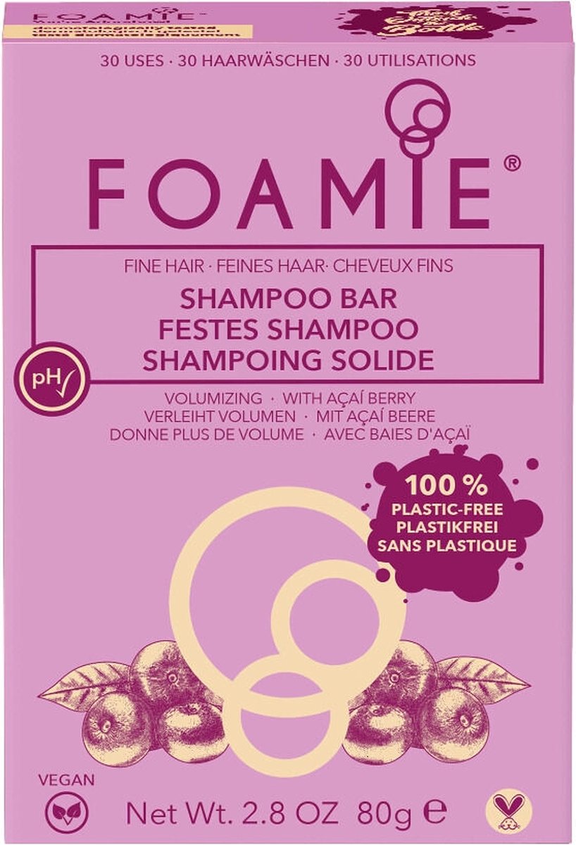 Foamie - You ́Re Adorabowl Shampoo Bar ( For Fine Hair Volume )