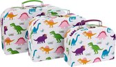 Set de valises / Set de 3 valises Dinosaurus de Sass & Belle