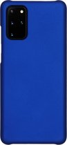 Effen Backcover Samsung Galaxy S20 Plus hoesje - Blauw