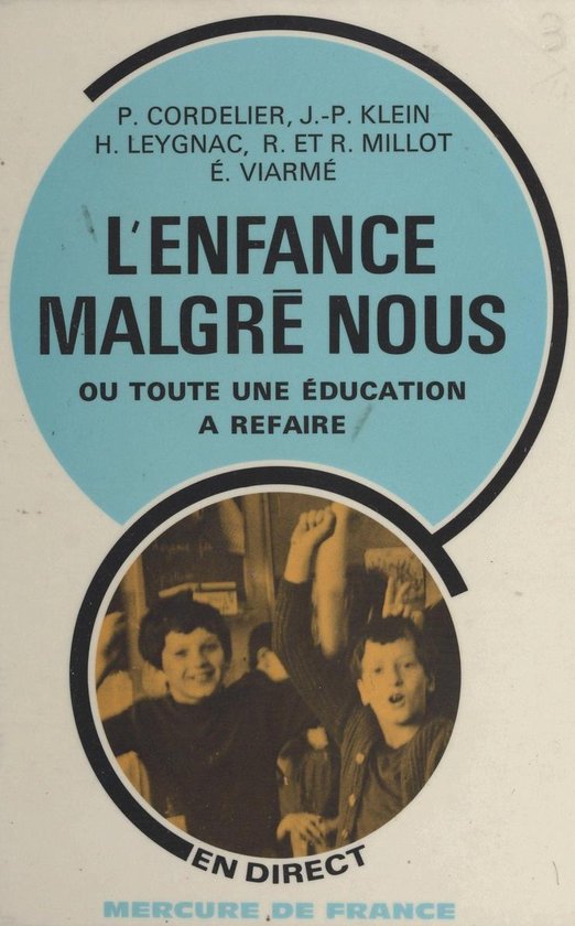 L'enfance malgré nous - cover