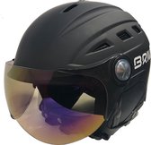 Briko Zante Visor Photo Matt Black - Maat S