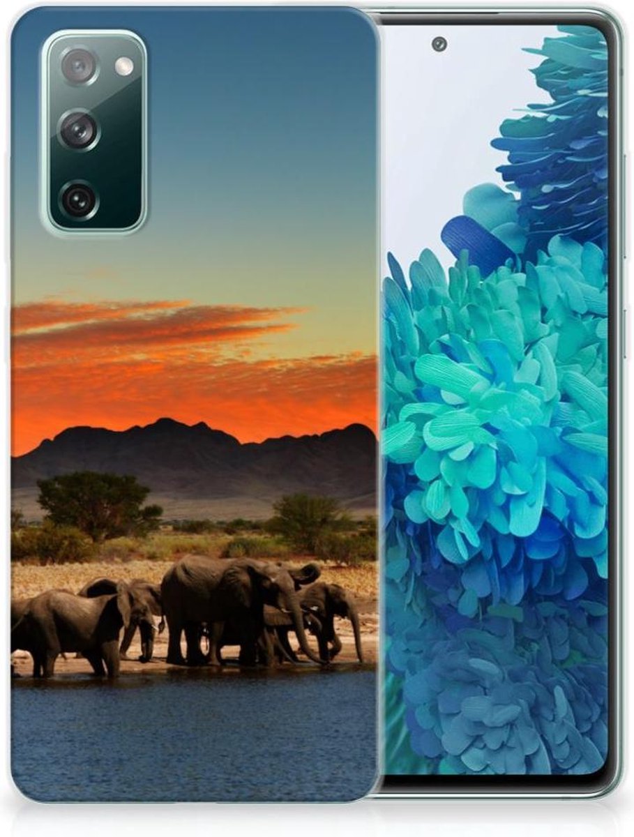 Samsung Galaxy S20 FE TPU Hoesje Olifanten