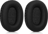 kwmobile 2x oorkussens compatibel met Marshall Monitor - Earpads voor koptelefoon in zwart