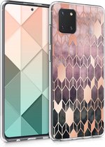 kwmobile telefoonhoesje voor Samsung Galaxy Note 10 Lite - Hoesje voor smartphone in roze / roségoud - Glory design