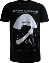 Lady Gaga Fame Album T-Shirt Zwart - Officiële Merchandise