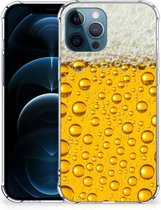 Telefoonhoesje  iPhone 12 | 12 Pro Hippe Hoesjes met transparante rand Bier