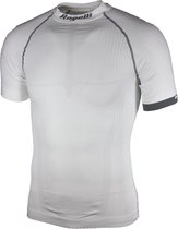 Rogelli Compression Ondershirt - Korte Mouwen - Heren - Wit - Maat XL