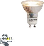 LUEDD GU10 3-staps dimbaar in Kelvin LED lamp 3W