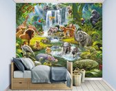 Behang Jungle Adventure Walltastic - kinderkamer - 305 x 244 cm