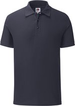 Polo Homme Fruit Of The Loom Tailored Poly / Cotton Piqu (Dark Marine)